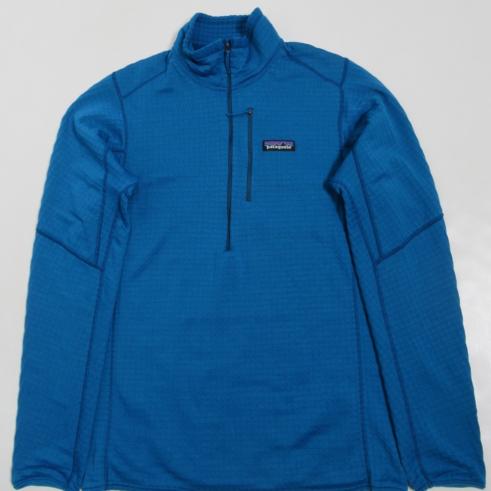 Patagonia Men's Turtleneck Half-Zip Sweater Blue